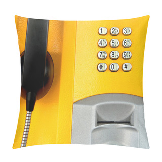 Personality  Yellow Telephone Pillow Covers