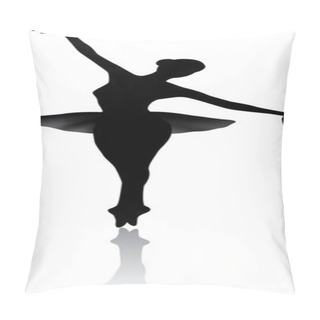 Personality  Ballerina Silhouette Pillow Covers