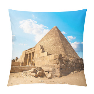 Personality  Ruins In Giza Pillow Covers
