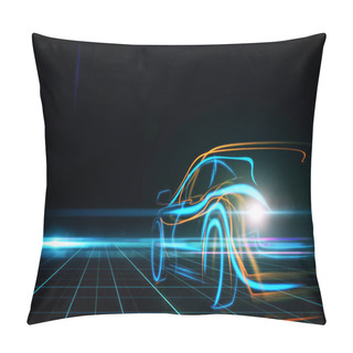 Personality  Transportation And Design Concept  Pillow Covers
