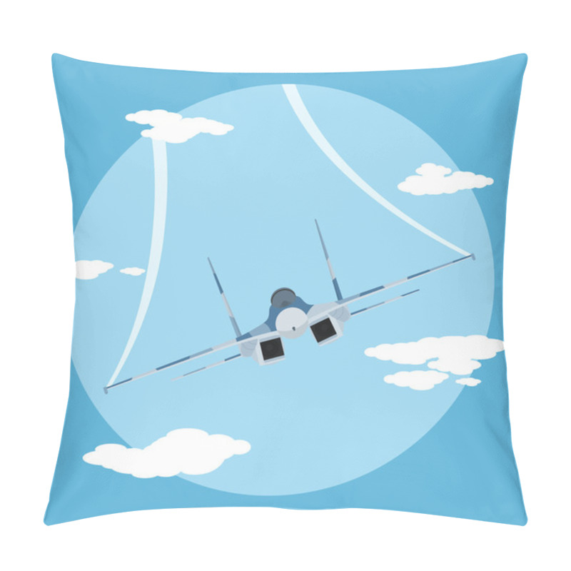 Personality  Fighter Plane Pillow Covers