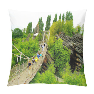 Personality  On The Rope Bridge Pillow Covers