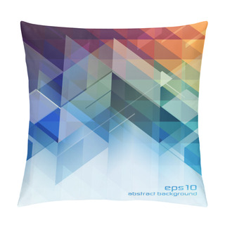 Personality  Abstract Background - Geometric Design Elements Pillow Covers