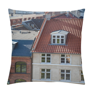 Personality  Aerial View Of Various Buildings And Rooftops In Copenhagen, Denmark Pillow Covers