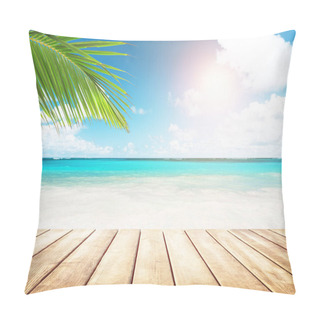 Personality  Wave Of The Sea On The Sand Beach Pillow Covers