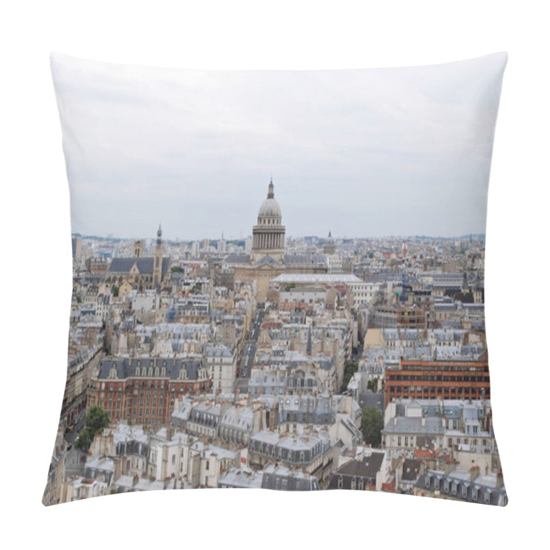 Personality  Over the roofs of Paris. pillow covers