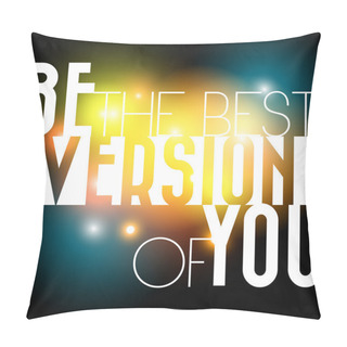 Personality  Vintage Typographic Backgrounds, Motivational Quotes Pillow Covers