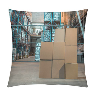 Personality  Boxes In Warehouse  Pillow Covers