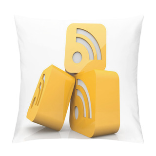 Personality  RSS Symbols Pillow Covers