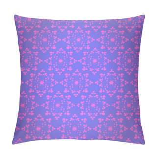 Personality  Geometric Seamless Pattern. Netting Structure. Abstract Pattern Pillow Covers