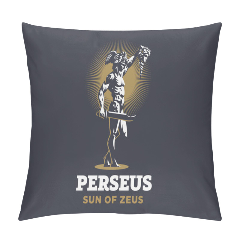 Personality  Perseus With The Head Of Medusa.  Pillow Covers