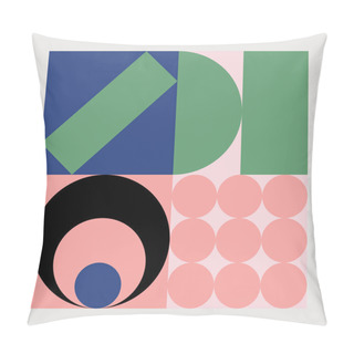 Personality  Brutalism Design Abstract Vector Pattern Pillow Covers