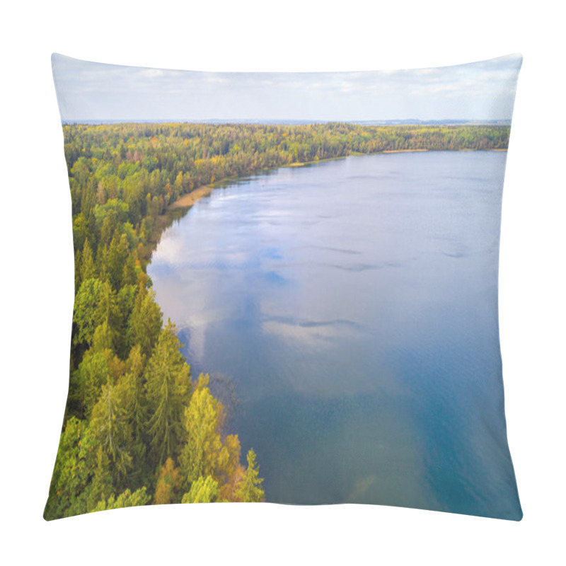 Personality  Famous Lake Sviciaz (aerial Photo) Pillow Covers