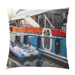 Personality  Motor Yacht Aurelia Pillow Covers