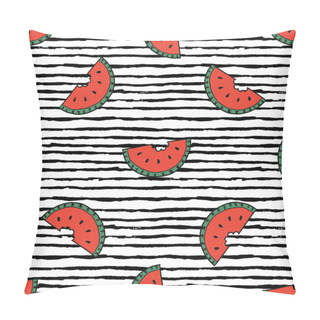 Personality  Summer Fashion Print With Watermelon Pillow Covers
