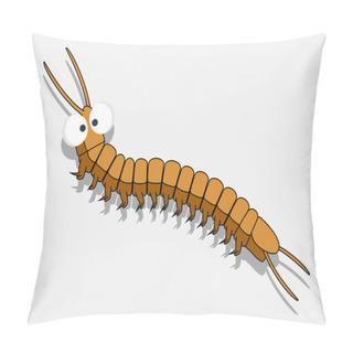 Personality  Cartoon Centipede Worm Pillow Covers