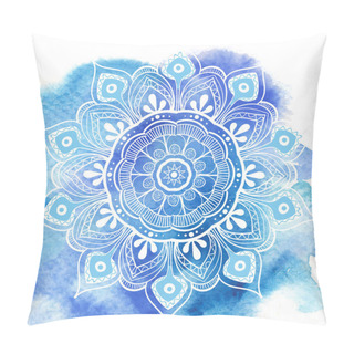 Personality  Flower Mandala. Vintage Tattoo Decorative Elements. Oriental Pattern, Vector Illustration. Islam, Arabic, Indian, Moroccan,spain, Turkish Pakistan Chinese Mystic Ottoman Motifs Coloring Book Page Pillow Covers