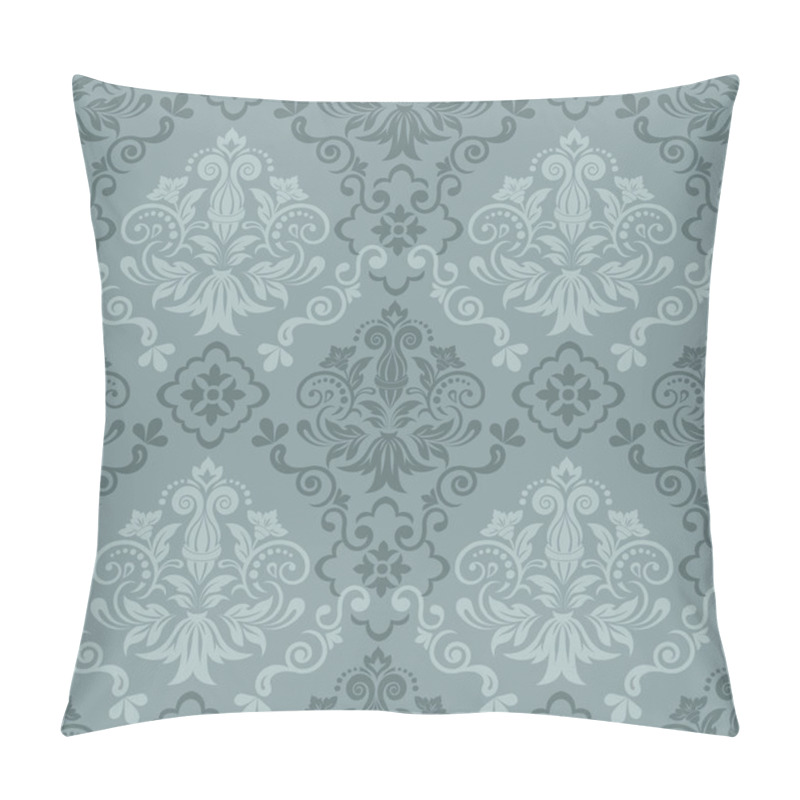 Personality  Seamless damask pattern for background or wallpaper design pillow covers