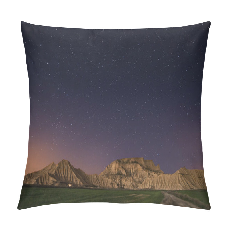 Personality  Stars over the desert pillow covers