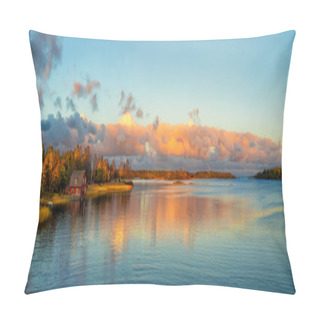 Personality Autumn Sunset Pillow Covers