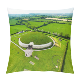 Personality  Newgrange, Prehistoric Monument, County Meath, Ireland Pillow Covers