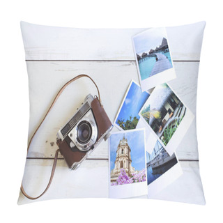 Personality  Camera And Photo Cards Pillow Covers