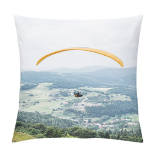 Personality  Paragliding, Donovaly, Mountains Scene, Slovakia Pillow Covers