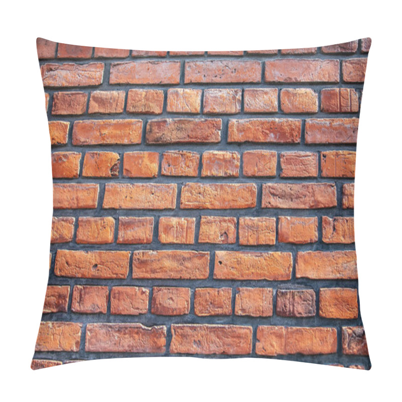 Personality  full frame of empty brick wall background pillow covers