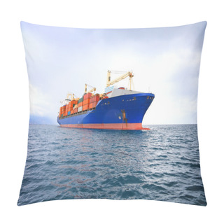 Personality  Commercial Container Ship Pillow Covers