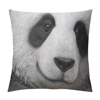 Personality  Close Up Of Panda Pillow Covers