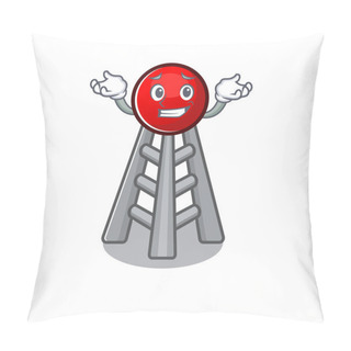 Personality  Super Funny Grinning Radio Tower Mascot Cartoon Style Pillow Covers