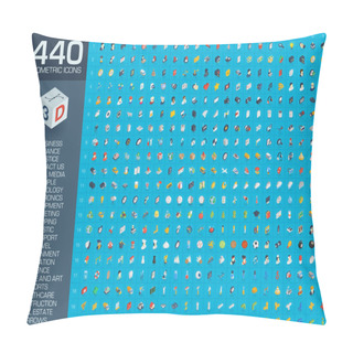 Personality  Icons For Business, Technology And Healthcare Pillow Covers