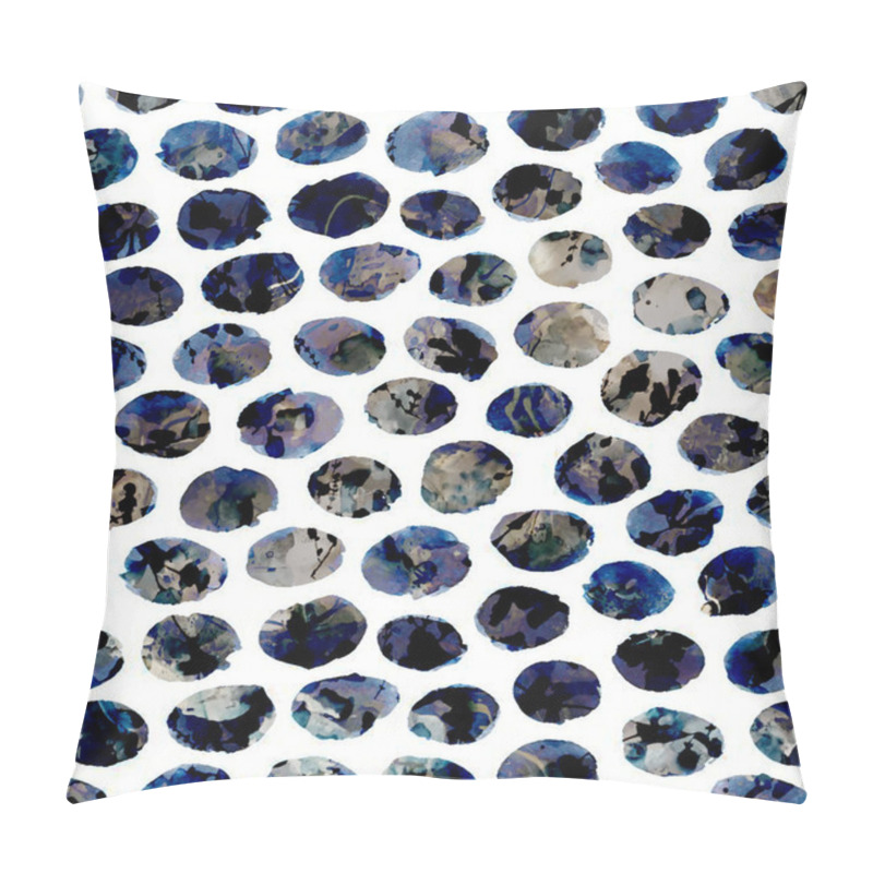 Personality  Geometrical watercolor texture repeat modern pattern pillow covers