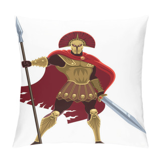 Personality  Ares On White Pillow Covers