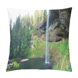 Personality  Summer Oasis: Stunning Waterfalls In The Verdant Forest In 4K Ultra HD Pillow Covers