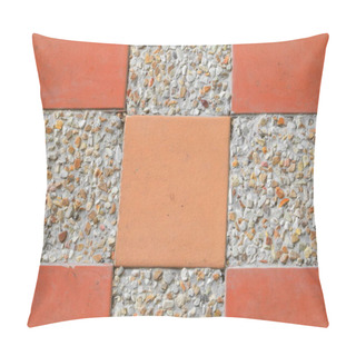Personality  Pattern Block Tiles Floor Texture Sandstone Or Stone Wash  Backg Pillow Covers