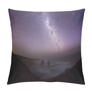Personality  Night Sky In The Southern Hemisphere With Milky Way Pillow Covers