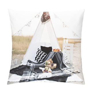 Personality  Summer Glamuoros Camping. Pillow Covers