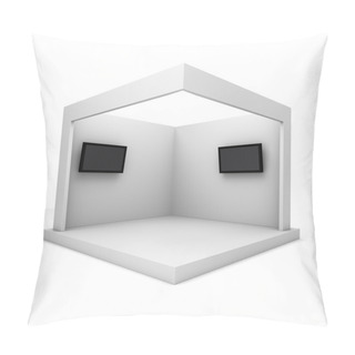 Personality  Stand Design In Exhibition Pillow Covers