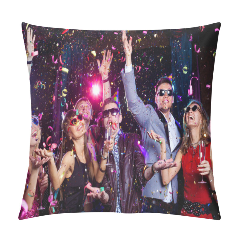 Personality  Young party people pillow covers