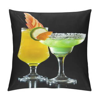Personality  Vibrant Party Cocktails Pillow Covers