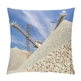 Personality  Gravel Quarry Pillow Covers