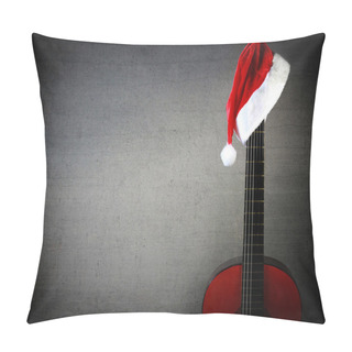 Personality  New Year Christmas Guitar Pillow Covers