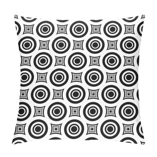 Personality  Seamless Hypnotic Pattern. Pillow Covers