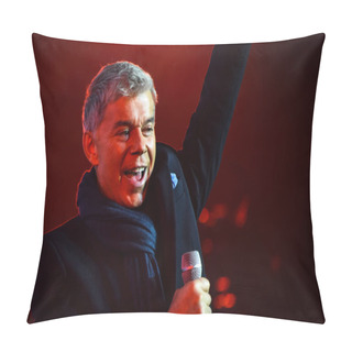 Personality  Oleg Gazmanov Performing On Stage During The Big Apple Music Awards Pillow Covers