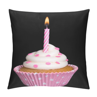 Personality  Pink Birthday Cupcake Pillow Covers