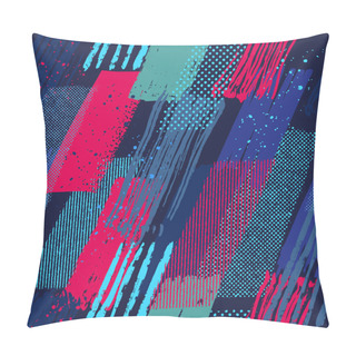Personality  Seamless Vector Sport Pattern For Girls, Boys Pillow Covers