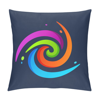 Personality  Abstract Circle Logo Pillow Covers
