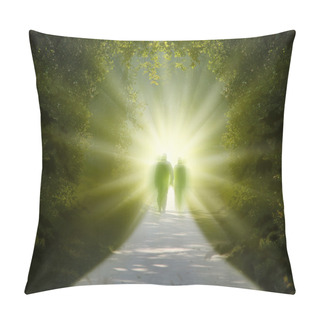 Personality  Walk Into Light Pillow Covers