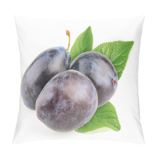 Personality  Plums Isolated Pillow Covers